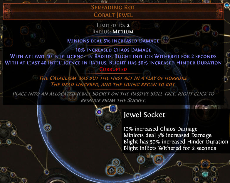 PoE 3.13 Shadow Trickster Essence Drain Jewels Placement